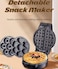 Multi-Function 3 in 1 Waffle   Donut   Cookie Maker – Detachable Non-Stick Snack Maker Machine for Home, Kids Lunch Box & Evening Snacks