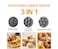 Multi-Function 3 in 1 Waffle   Donut   Cookie Maker – Detachable Non-Stick Snack Maker Machine for Home, Kids Lunch Box & Evening Snacks