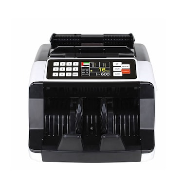 AL-7200 Currency Counter Machine Single Denomination Money Counter with Value Counting & Fake Note Detection   Banknote Verifier for Office, Retail Shop & Bank