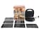 Silvonix 7 in 1 Multifunctional Sandwich Maker with Non-Stick Interchangeable Plates for Grill, Toaster, Pancakes, Cookies, Waffles, Donuts, Cupcakes - Dishwasher Safe