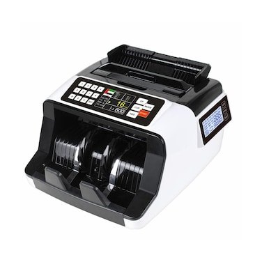 AL-7200 Currency Counter Machine with Value Counting & Counterfeit Detection – Single Denomination Money Counter & Banknote Verifier for Office, Retail & Bank