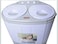 Veltric Mini Twin Tub Washing Machine 160W &ndash; 2Kg Capacity &amp; 1Kg Spin Capacity Compact Portable Washer for Baby Clothes, Undergarments, Dorm, RV, Travel