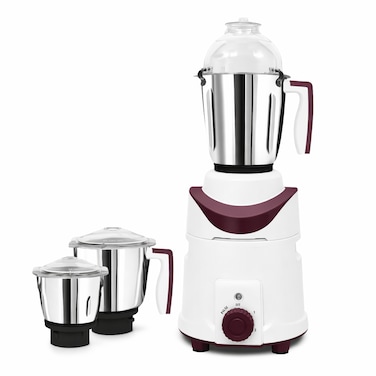 3 in 1 Mixer Grinder 1200W Powerful Copper Motor &ndash; 1.8L Liquid Jar, 1.0L Dry Grinder &amp; 0.4L Chutney Jar &ndash; , 3 Speed with Pulse &ndash; for Grinding, Mixing &amp; Blending