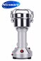Nicsware Stainless Steel Heavy Duty Spice Grinder for Herbs, Spices & Grains 250ml Drum Bulge Cover for Fine Grinding Durable & Efficient Kitchen Tool
