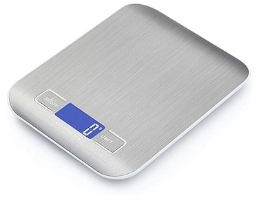 Digital Kitchen Food Scale – High Precision Electronic Cooking Scale, Measures in Grams, Ounces, ml & lb, LCD Display, Stainless Steel Platform, Multifunction Weight Scale for Baking, Meal Prep & Diet