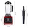 Heavy Duty Commercial Blender & Grinder 4L   8000W High Power Multifunction Smoothie Maker, Soy Milk Mixer, Double Cup Food Blender – Black