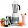 Stainless Steel Mixer Grinder Blender 3 in 1  Heavy Duty Powerful Motor Kitchen Grinder, Elegant Design, Made in India