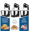 Electric Stand Mixer 6L with Stainless Steel Bowl &ndash; 6 Speed Kitchen Food Mixer, Dough Kneader &amp; Cake Beater with 2 Beaters &amp; 2 Dough Hooks for Baking Bread, Pizza &amp; Pastry