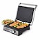 4 Slice Sandwich Grill &amp; Panini Maker &ndash; Non-Stick Plates, Cool Touch Handle, Floating Lid Press for Home Kitchen