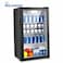 Nicsware 92L Beverage Cooler Mini Fridge with Glass Door & LED Light – Compact Beverage Refrigerator for Soda, Water, Juice & Beer – Bottle Drink Fridge for Home, Office, Bar