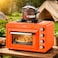 Nicsware Portable Propane Gas Oven with Stove Top Burner 25L &ndash; 2-in-1 Camping Oven Cooker for Outdoor Cooking, BBQ, Travel &amp; Home Use &ndash; Orange