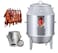 Nicsware Commercial Charcoal Roast Duck Oven with Temperature Gauge &amp; Viewing Window &ndash; Peking Duck Roaster for Chicken, Turkey, Lamb, Mutton &amp; Meat Grill