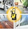High-Pressure Washer 135 Bar with 5.5L/Min Max Flow Rate   Auto Stop Function, 5m High-Pressure PVC Hose, Wheels for Easy Mobility   Powerful Cleaning for Home, Car &amp; Outdoor Use