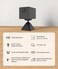 Wi-Fi Smart Home Battery Camera BC2 1080P Smart Human Motion Detection, Smart Infrared Night Vision with Apps with Two-Way Talk Install with Magnetic Base Smart Tracking