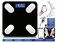 Bluetooth Smart Body Scale – Weight, BMI, Body Fat, Muscle, Water, Bone Analyzer – Fitgo App Compatible, 180 kg