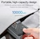 YESIDO YP89 5-in-1 Magnetic Wireless Power Bank 10000mAh, 15W Fast Wireless Charging, 22.5W PD Output, AC/DC Input, USB-C to Lightning Cable, Foldable Stand, Portable Charger