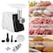 Electric Meat Grinder 2500W Powerful Motor, Stainless Steel Mincer Machine, Heavy Duty Food Grinder with Large Tray, Fast Meat Processing for Home &amp; Kitchen &ndash; Silver
