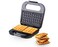 2 Slice Electric Waffle Maker with Temperature Control, Non-Stick Plates, Safety Lock &amp; Overheat Protection, Fast Heating Breakfast Waffle Iron for Home Kitchen