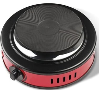 Portable Electric Hot Plate 500W Mini Single Burner Cooker &ndash; Adjustable Temperature Control Compact Electric Stove for Tea, Coffee, Milk Heating &amp; Light Cooking