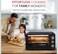 Electric Oven 18 Litres Capacity, 100-250℃ Temperature Control, 60 Minutes Timer, Rotisserie, Inner Lamp, Stainless Steel Heating Element (1280W) NEO20 Black