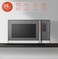 Microwave Oven 23 Liters Button Control, 60mins Setting Time, 5 Power Levels, Cooking End Signal, Defrost Setting with 1Year Warrenty Black