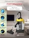 21L 3 in 1 Wet &amp; Dry Drum Vacuum Cleaner 1200W Heavy-Duty Motor, Stainless Steel Tank Industrial Shop Vac for Garage, Home &amp; Car Cleaning with Accessories