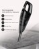 Portable Handheld Cordless Vacuum Cleaner 45W Powerful Suction, Portable Car Vacuum Cleaner, 5 Accessories Nozzle &amp; Crevice Tool, 20 Min Runtime, Fast 5-1 Charging