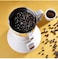 Electric Coffee Grinder & Spice Grinder, Stainless Steel Jar & Blades, Transparent Lid, Heavy Duty Masala Grinder for Coffee Beans, Spices, Nuts & Herbs, Compact High-Speed Grinder