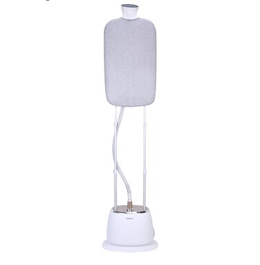 Garment Steamer 1.6L With 35G/Min Steam Flow, Mechanical Control, And Overheat Protection, Continues Working for 60 Mins, Adjustable Height - Ironing Board - Pole Hanger, 1.6L, 1800W