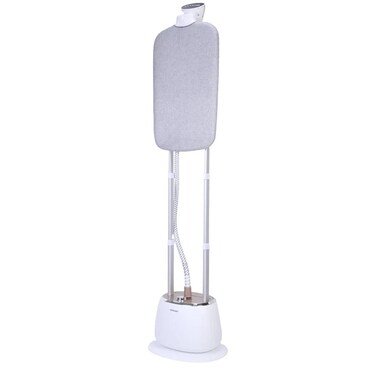 Heavy Duty Garment Steamer 1800W 1.6L &ndash; Fast 35g/min Steam, 60 Min Continuous, Adjustable Height Stand, Ironing Board &amp; Hanger, Safe Overheat Protection