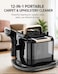 Portable Spot Cleaner Vacuum &ndash; Wet &amp; Dry Carpet &amp; Upholstery Cleaner with Fast Heating, Powerful Suction, Dual Water Tank, Self-Cleaning, Sofa &amp; Car Seat Cleaning Machine