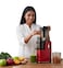 Silvonix Electric Juicer Fruits Cold Press Squeezer Vegetable Processor Slow Masticating Juicer Machine