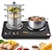 Double Electric Hot Plate Cooktop 2500W, Portable Dual Burner Countertop Stove, 220&ndash;240V Electric Cooktop for Kitchen, Home, Office &amp; Camping