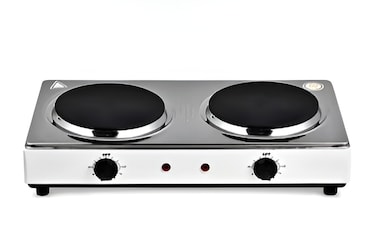 Double Burner Stove Electric Stove Hot Plate 2000W  - Portable Dual Hot Plate Countertop Cooktop   Electric Kitchen Stove