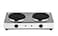 Double Burner Electric Hot Plate 2000W, Portable Dual Electric Stove Countertop Cooktop, Compact Kitchen Stove for Home, Travel &amp; Outdoor Cooking