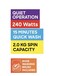 Mini Washing Machine 4kg Capacity, 15-Min Quick Wash, 2kg Spin Dry, Strong Pulsator, Heavy Duty Spinning Tub, Low Water Usage &amp; Quiet Operation, 240W
