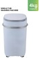 Mini Washing Machine 4kg Capacity, 15-Min Quick Wash, 2kg Spin Dry, Strong Pulsator, Heavy Duty Spinning Tub, Low Water Usage &amp; Quiet Operation, 240W