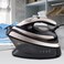 Professional Steam  Iron 2400W, 1.5L Steam Generator Iron with Stainless Steel Soleplate, Fast Heat-Up, Auto-Clean, Safety Lock, Powerful  Steam for Clothes &amp; Garments