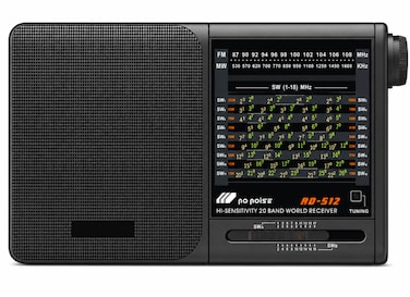 High-Sensitivity 20-Band World Receiver Radio, Portable AM/FM/SW Multi-Band Radio with Digital Tuning, Rechargeable Battery, Built-in Speaker, Shortwave Radio for Global Listening