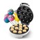 12 Slot Electric Cake Pop & Donut Maker, Non-Stick Mini Donut Maker Machine with Power & Ready Indicator,  Portable Baking Maker for Parties, Birthday & Home Use