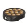 Electric Pancake & Cake Pop Maker 1000W, 14 Slot Non-Stick Mini Pancake Maker with Power & Ready Indicator, Cool Touch Handle,  Breakfast, Birthday & Holiday Parties