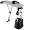 Professional Stand Garment Steamer with XL Ironing Board, 2L Large Water Tank, Dual Pole Support, Fast Heat-Up Fabric Steamer for Clothes, Curtains &amp; Upholstery