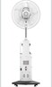 16&rdquo; Rechargeable Stand Fan with LED Light &amp; Mist Spray &ndash; 60H Long Battery Life, Adjustable Height, Wide Oscillation Portable Cooling Fan for Home, Office &amp; Outdoor Use