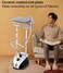 High-Power 1950W Clothes Steamer &ndash; 2L Capacity, Rapid 38s Heat-Up, 60 Minutes Continuous Steaming, 32g/min Strong Steam Output, Includes Fabric Brush for Garments