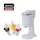 1L Homemade Ice Cream Maker Machine, 18W Soft Serve Frozen Yogurt Maker with Easy Operation, Compact Electric Dessert Machine for Home