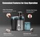 Multifunctional Centrifugal Juicer - 2-Speed Juice Extractor for Fruits & Vegetables