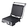Heavy Duty 4 Slice Electric Panini Grill Press &ndash; Non-Stick Sandwich Maker with Floating Hinge, Oil Drip Tray &amp; Fast Heating Plates