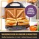 Compact Non-Stick Sandwich Maker &ndash; Fast-Heating Electric Toaster Grill for Crispy Sandwiches &amp; Breakfast Snacks with Cool-Touch Handle