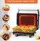 Electric Sandwich Maker &amp; Grill &ndash; Fast Heating Triangle Plate Panini Press with Cool Touch Handle for Sandwiches, Meat &amp; Fish