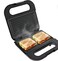 2 Slice Non-Stick Sandwich Maker &amp; Panini Press Grill &ndash; 750W Electric Toaster with Cool Touch Handle, Black
